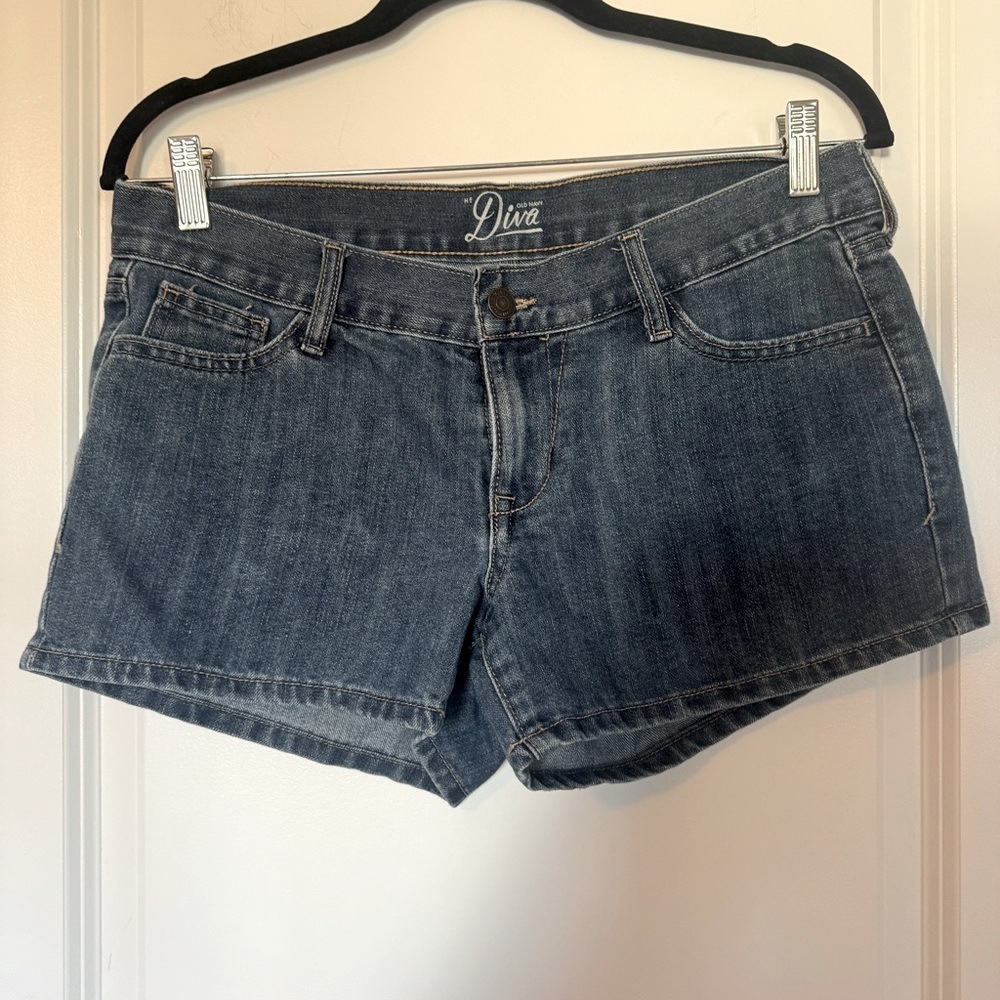 Old Navy The Diva Women's Blue Denim Size 6 Shorts